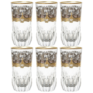 Набор хрустальных стаканов для воды Timon на 6 персон